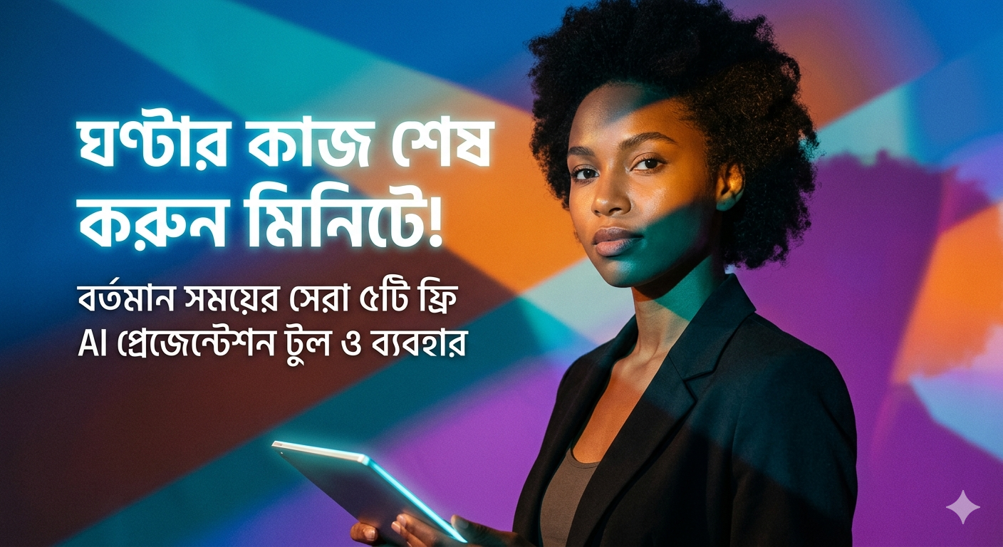 ৫টি ফ্রি AI প্রেজেন্টেশন টুল